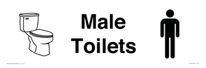Dementia Male Toilet sign